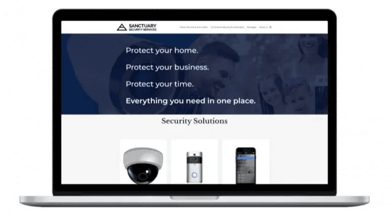 Sanctuary Security website